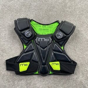 Maverik M3 Lacrosse Shoulder Pad Liner Black Neon Green Protective Gear S/M